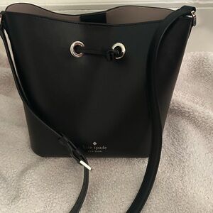 Kate Spade Black ((Bucket) Crossbody Bag